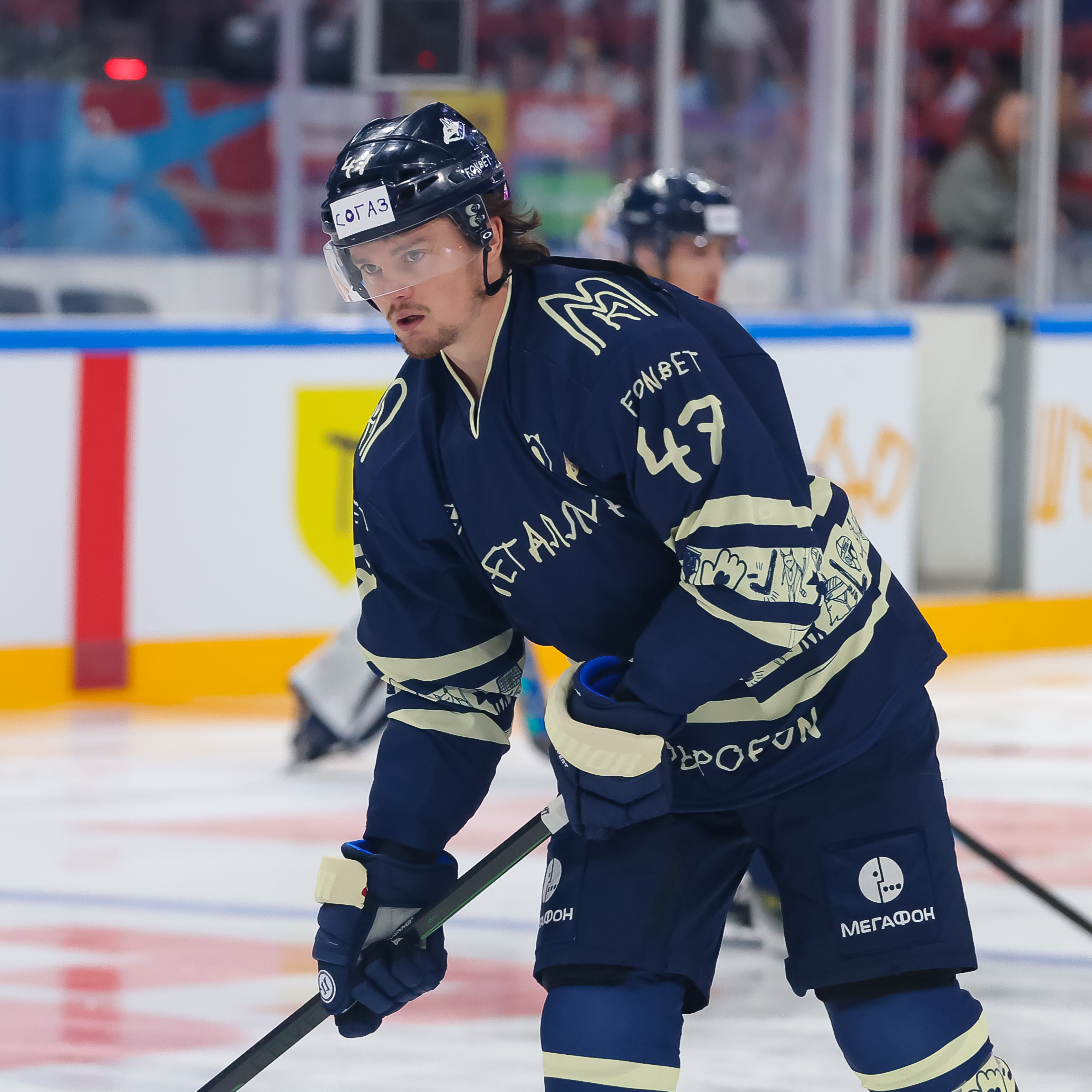 Игровой свитер Люка Джонсона с «Доброматча»